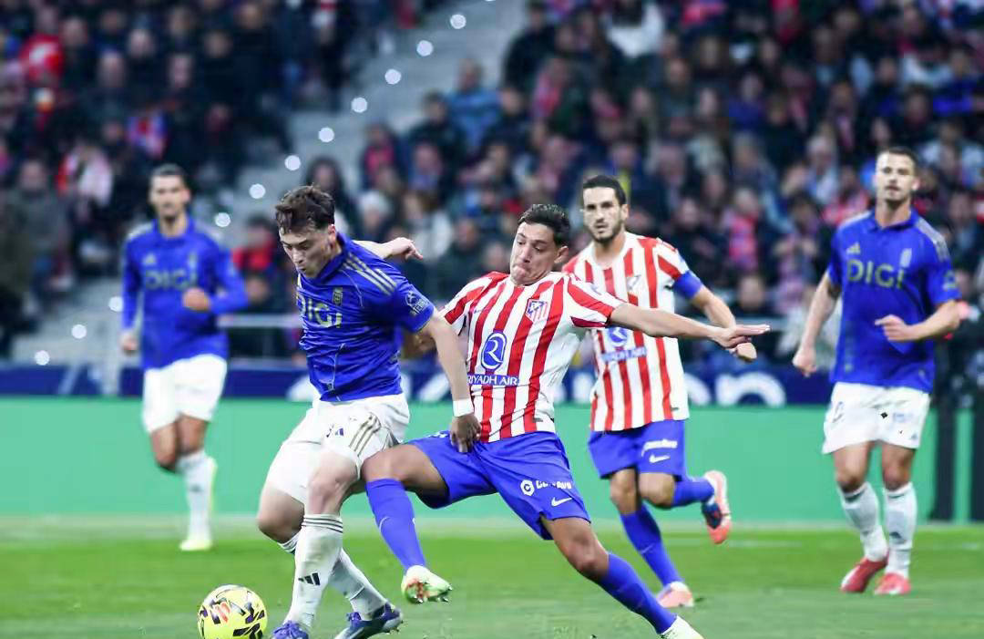 西甲第14轮：马德里竞技主场2-0完胜皇家奥维耶多 全取宝贵三分